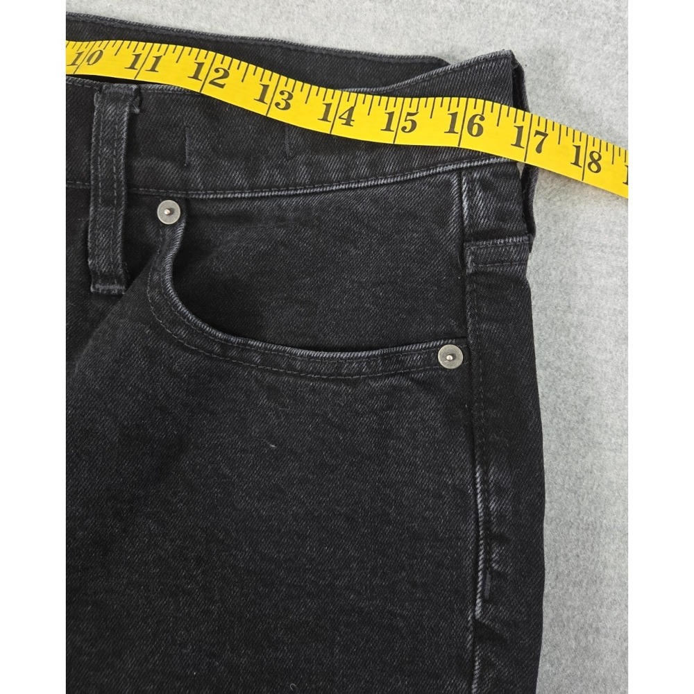 Madewell The Perfect Vintage Flare Jeans Black 31P Stretch Bootcut Retro Boho - Picture 9 of 12